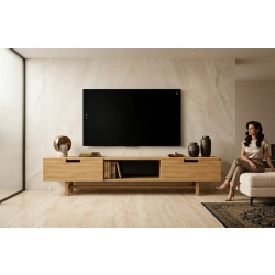 Szafka RTV-42 Drewno Lite Dąb Loft Lakier Rozmiary od 100 cm do 200 cm PREMIUM